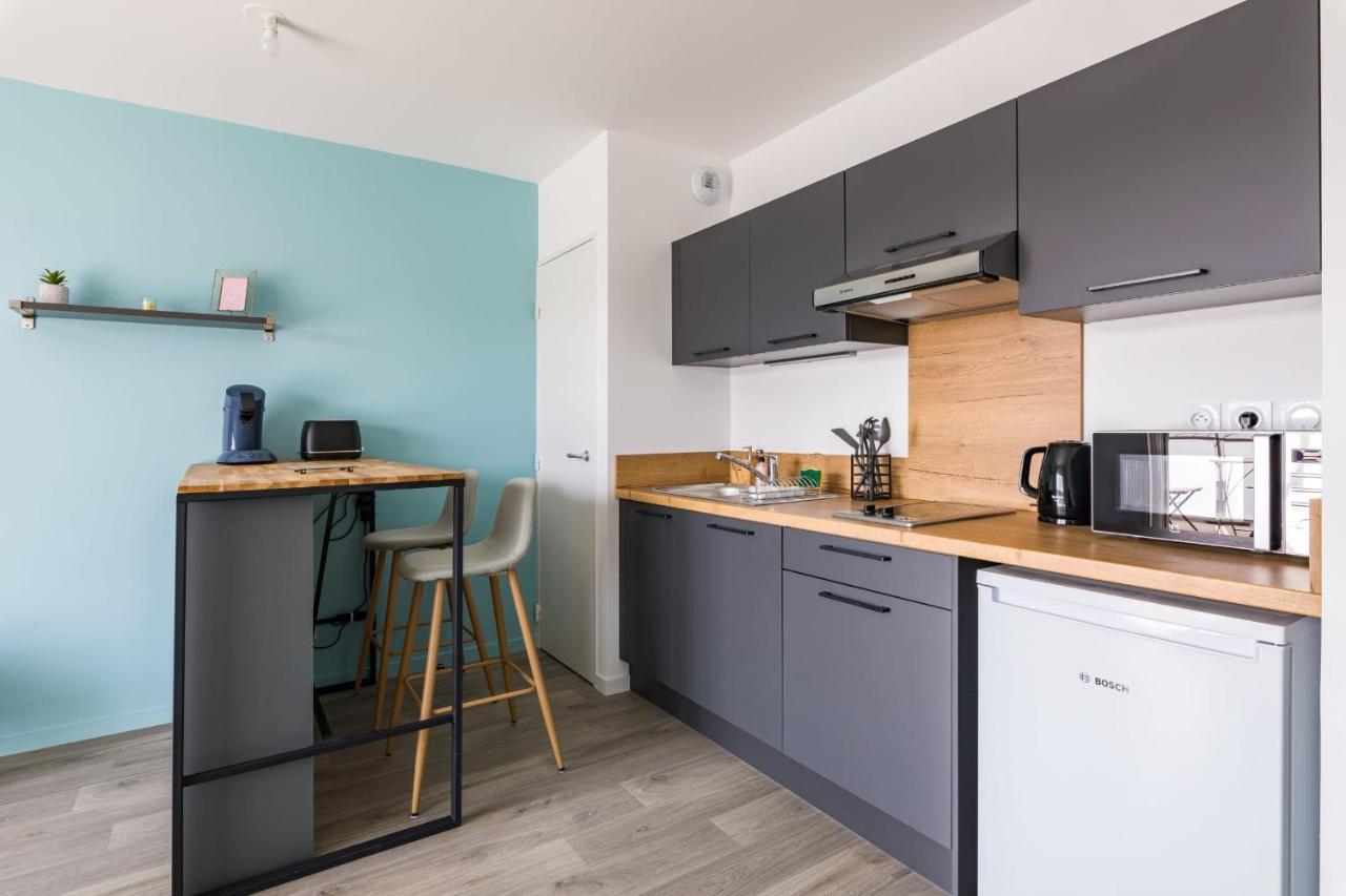 L'Ecume - Studio Moderne Avec Grand Balcon Et Place De Parking Διαμέρισμα Ντινάρ Εξωτερικό φωτογραφία